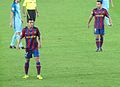 Pedro (left) & Xavi (right) (Atlante vs. Barcelona) - 2009 CWC.