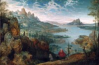 Pieter Bruegel the Elder, Landscape with the Flight into Egypt, 1563