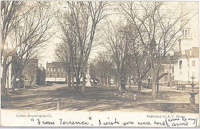 Southington center, c. 1909