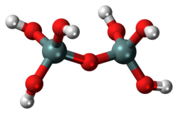 Struttura dell'acido pirosilicico