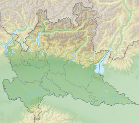 Voir sur la carte topographique de Lombardie