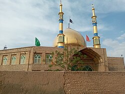 A mosque at Rezqabad