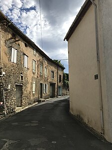 Rue de Soulatgé en journée