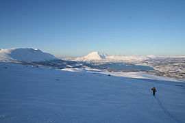 Sjøvegan on the right side