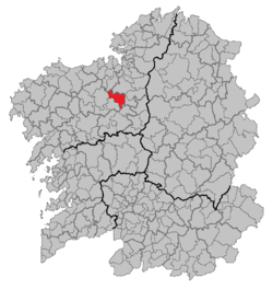 Location of Mesía