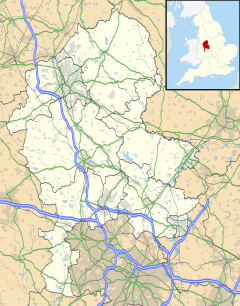 Sandon is located in Staffordshire