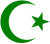 Islamic Star and Crescent