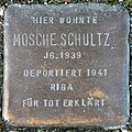 Stolperstein für Mosche Schultz (Großer Griechenmarkt 134)