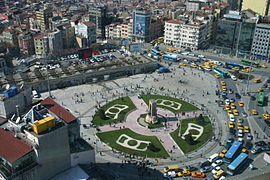 Vista aérea del monumento