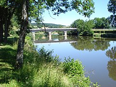 Vendenesse-sur-Arroux, bridger over the Arroux.