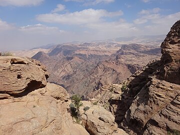 View north from Djebel Haroun