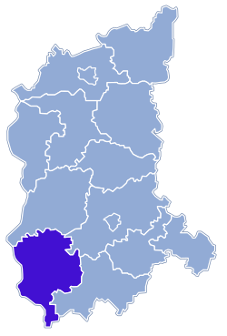 Location within the voivodeship