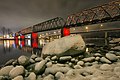 Fraser River walking bridge