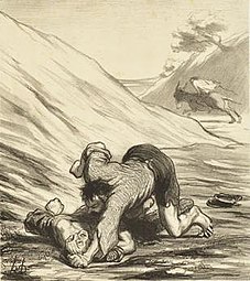 Lithographie Honoré Daumier, 1863