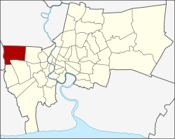 Khet location in Bangkok