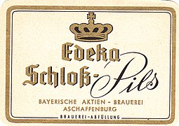 Baba Bieretikett: Edeka Schloß-Pils