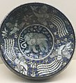 Bowl with elephant and three phoenixes