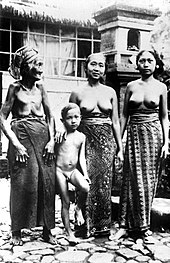 Balinese family, 1929