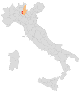 Circondario di Chiari – Localizzazione