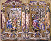 Farnese Hours: Adoration of the Magi and Solomon Adored by the Queen of Sheba