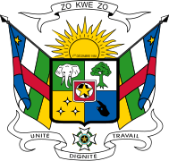 Escudo de armas de la República Centroafricana (1963-1976)