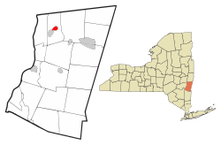 Location of Valatie, New York