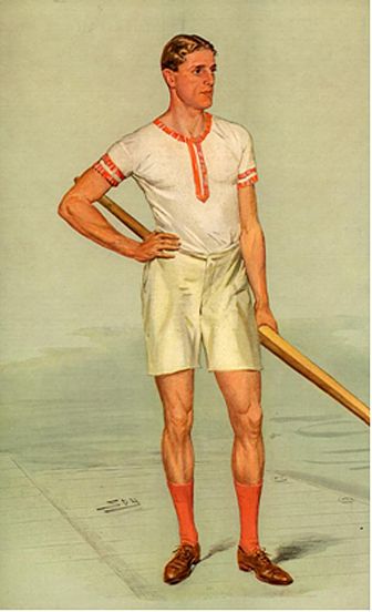 Raymond Etherington-Smith helped Cambridge to a 20-length victory in the first race of the 20th century. (from Vanity Fair)