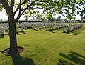 Le cimetière militaire d'Hottot-les-Bagues.