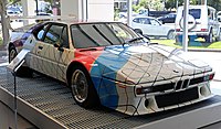 Stella, BMW M1 Pro car-painting, 1979; commissioned by Peter Gregg