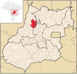 Location in Goiás state