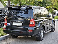 2007 Hyundai Terracan (facelift; rear)