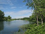 Chenal Grande Rivière, entre l'île Sainte-Marguerite et l'île Saint-Jean (îles de Boucherville).