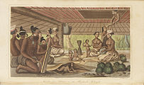 A Marshallese house, 1821.