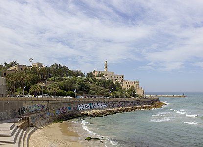 Jaffa from the Tel Aviv Promenade, by Godot13