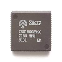 Микропроцессор Zilog Z180 в PLCC корпусе