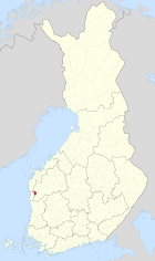 Lage von Karijoki in Finnland