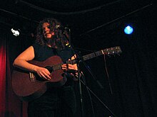 Moore performing in November 2005