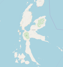 TTE is located in Halmahera