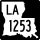 Louisiana Highway 1253 marker