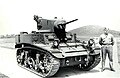 M3A1軽戦車のプロトタイプ