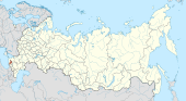 Map showing Adygea in Russia