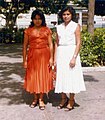 Mexican women, Mérida, Yucatán, Mexico in 1981.