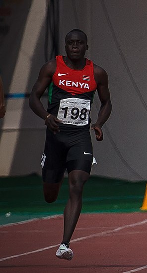 Mike Mokamba bei den Militärweltspielen 2015 in Mungyeong