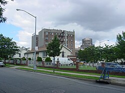 Ranch style homes along Charlotte Street