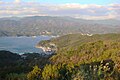 Mountains and sea in Nishiumi.