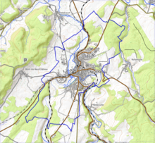 Carte topographique