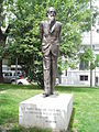 Estatua no Paseo de Recoletos Madrid