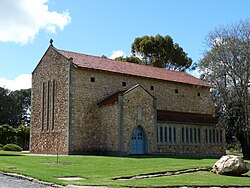 The Roseworthy Memorial Chapel was built following World War II.