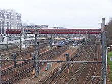 A Estação de Saint-Quentin-en-Yvelines - Montigny-le-Bretonneux.