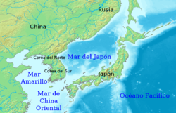 Distribución en que habitó el león marino del Japón (Zalophus japonicus).